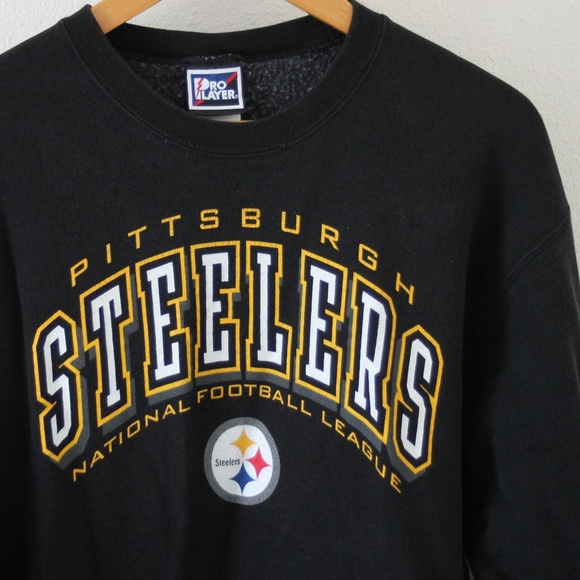 pittsburgh steelers vintage crewneck sweatshirt